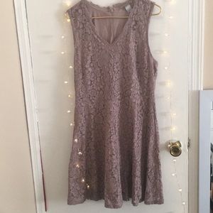 H&M lavender lace dress